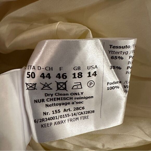 Cinzia Rocca Butter Yellow Jacket - Picture 7 of 9